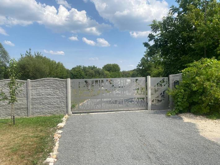Kemping dla 2 osób, z widok i widok na jezioro oraz ogród w Węgry
