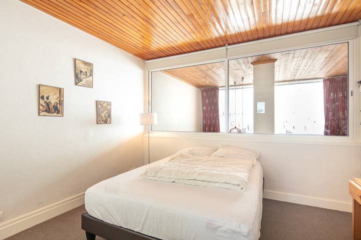 Ganze Wohnung, Ferienwohnung für 6 Personen mit Balkon in Le Corbier, Villarembert