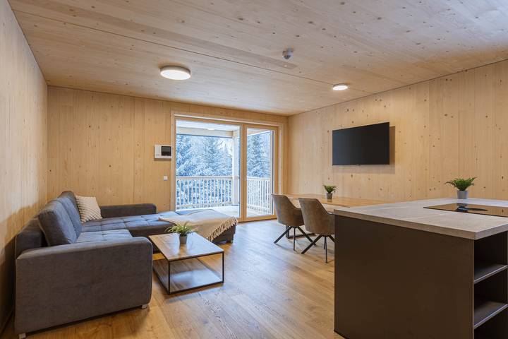 Ferienwohnung für 8 Personen, mit Terrasse in Oberwölz