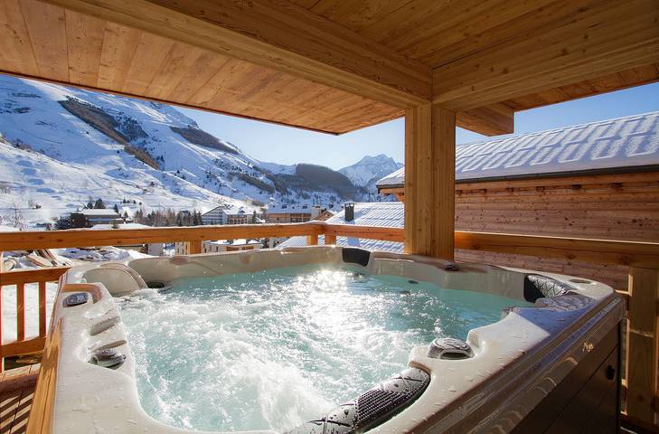 Chalet für 14 Personen, mit Terrasse und Sauna