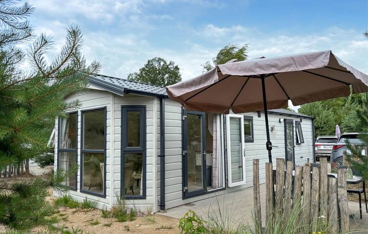 Camping für 4 Personen, mit Terrasse und Garten am Veluwemeer