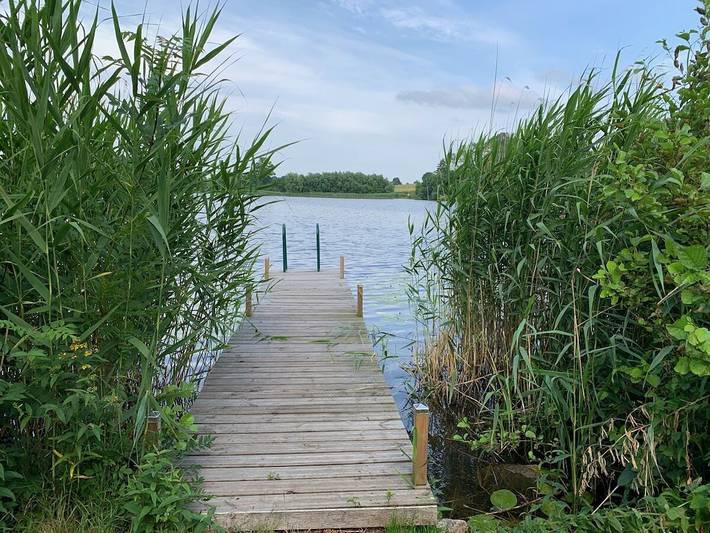 Reet & Ruhe: Haus mit privatem Seezugang in Südliche Ostseeküste