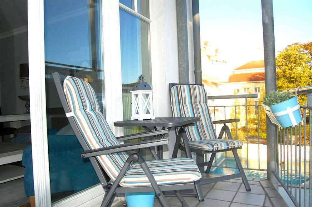 Ganze Wohnung, App. Meeresrauscher, strandnah, Gelkamin u. Balkon - App. mit 1 Sz und in Ostseebad Binz, Binz