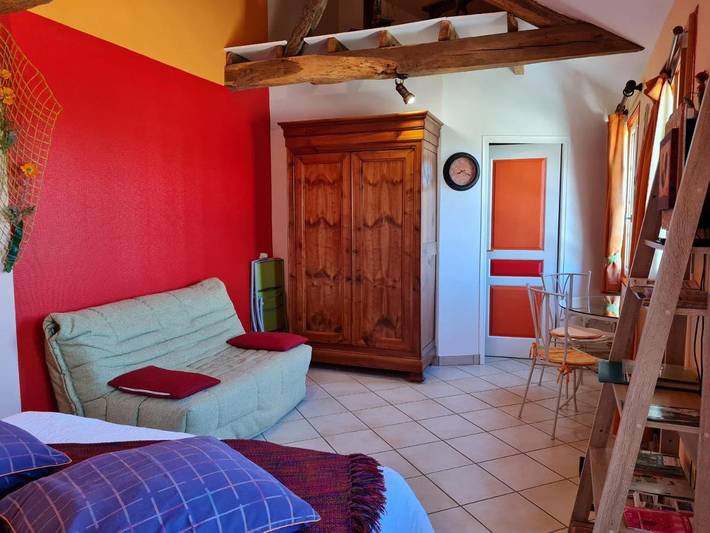 Chambre d’hôte pour 4 personnes, avec terrasse à Bonnée - 2