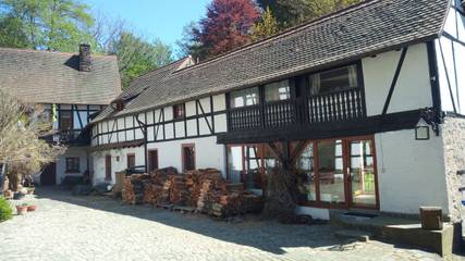 Ferienwohnung für 3 Personen, mit Garten und Terrasse, mit Haustier in Seeheim-Jugenheim
