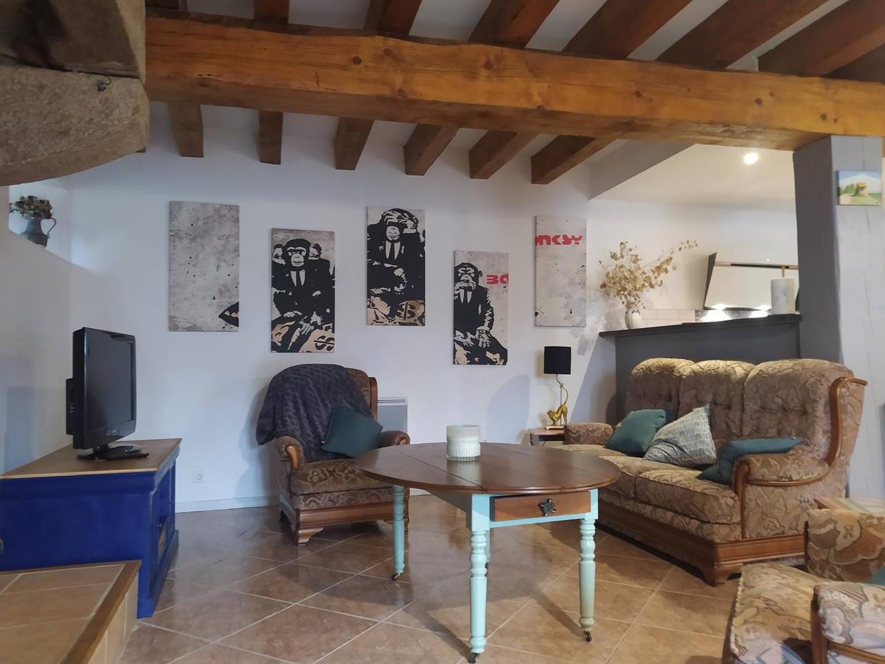 Casa de huéspedes para 7 personas con terraza in Grandrieu, Macizo Central