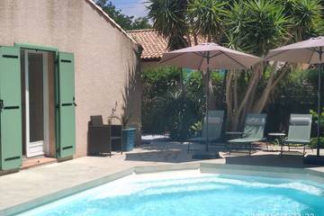Villa pour 8 personnes, avec jardin, animaux acceptés à Marseillan