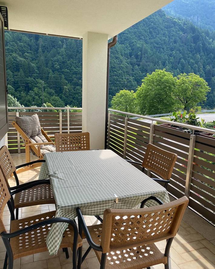 Hel lejlighed, Apartment "Casa Nova" with Mountain View & Private Garden in Villa Rendena, Porte di Rendena
