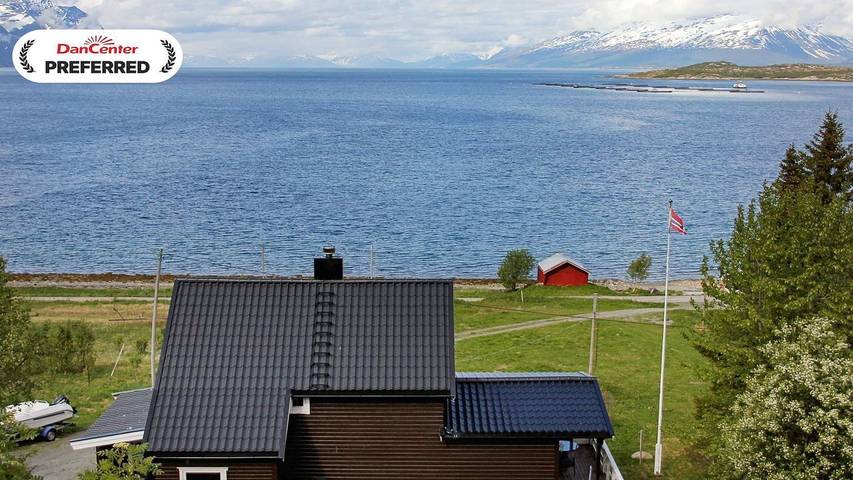 Ferienhaus für 9 Personen, mit Terrasse und Garten sowie Ausblick, mit Haustier in Norwegen
