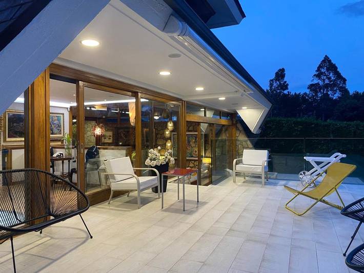 Casa rural para 7 personas, con piscina además de jardín y vistas en Comarca de Vigo - 4