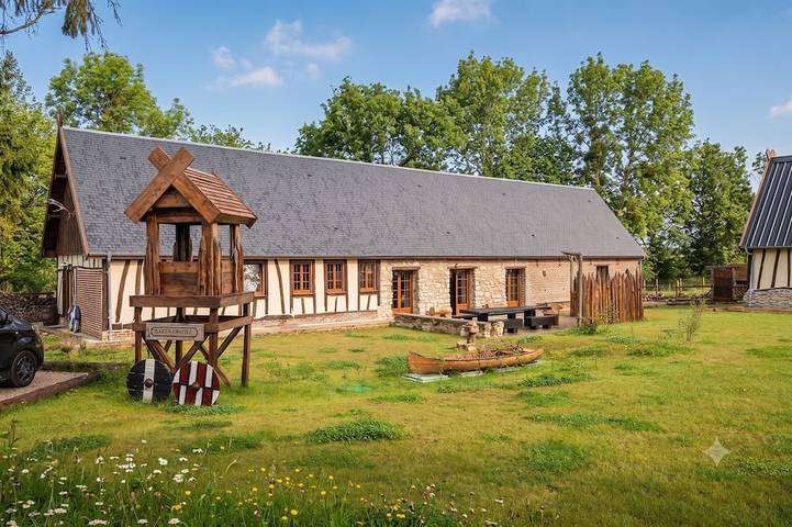 Location de vacances pour 14 personnes à Saumont-la-Poterie
