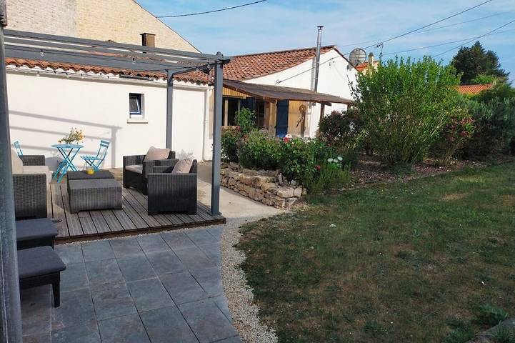 Maison de vacances pour 6 personnes, avec Terrasse et Jardin