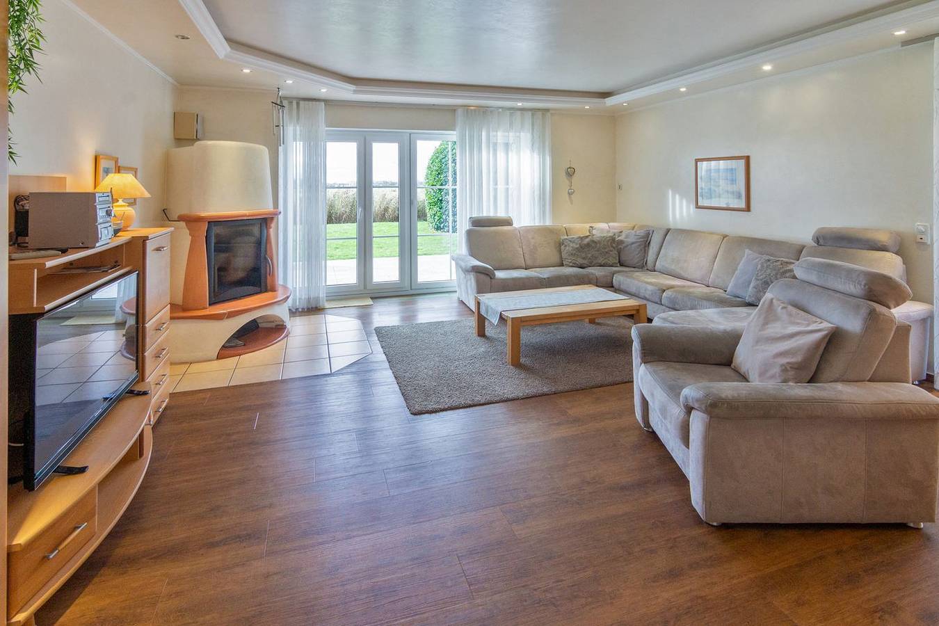 Freistehendes Ferienhaus Strandzeit mit Sauna, Garten und Kamin in Dornumersiel in Westeraccumersiel, Dornum