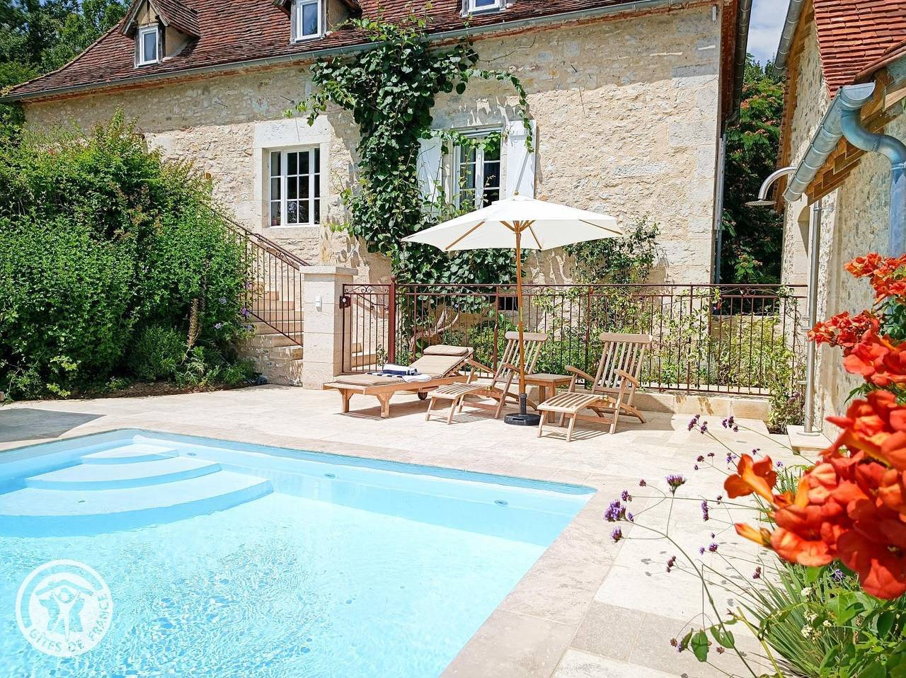 Gîtes de France® - Le Moulin sur Célé in Saint-Sulpice (Lot), Quercy