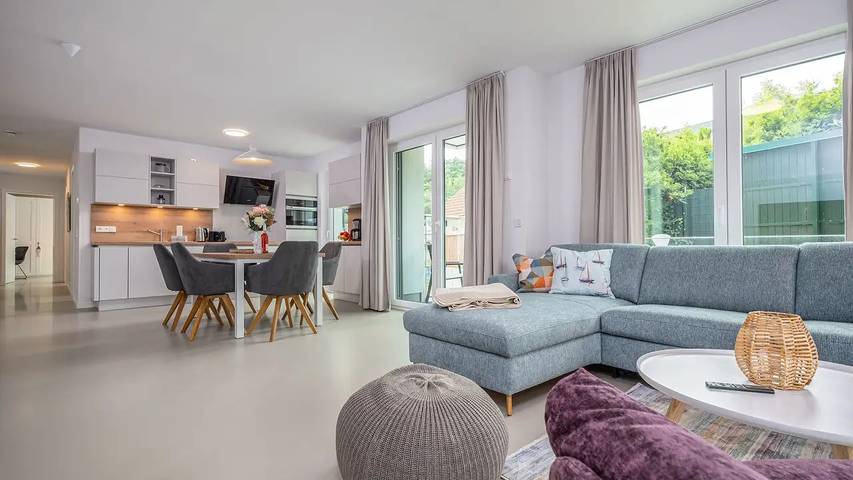 Ferienwohnung für 6 Personen, mit Terrasse, mit Haustier in der Rostocker Heide
