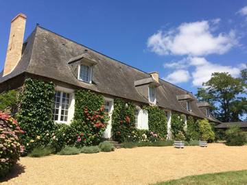 Chambre d’hôte pour 3 personnes, avec vue et jardin dans Région de Segré