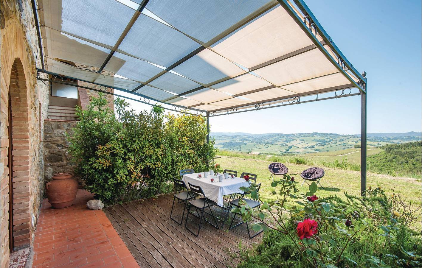 Appartement am Pool mit Parkplatz und Flussblick in Volterra, Pisa Provinz