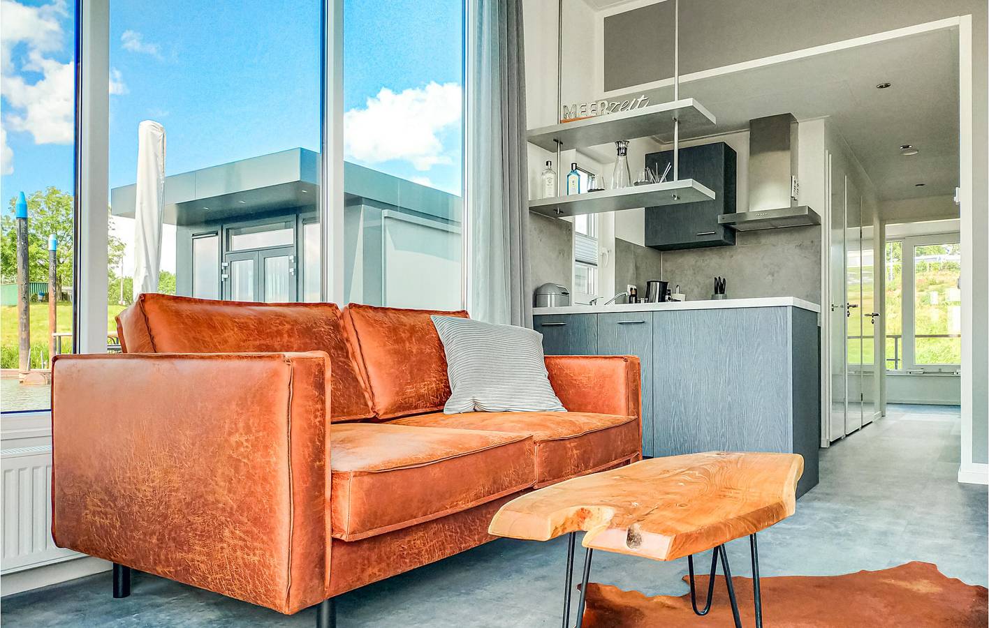 Casa flotante para 4 personas con terraza in Limburgo (Países Bajos)
