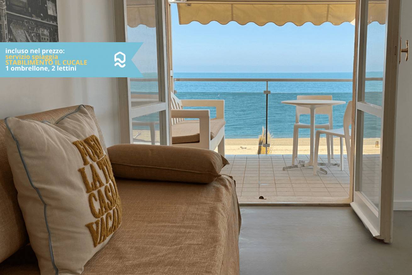 Apartamento entero, M431 – Marcelli, new two-room apartment in the center facing the sea in Marcelli, Riviera del Conero