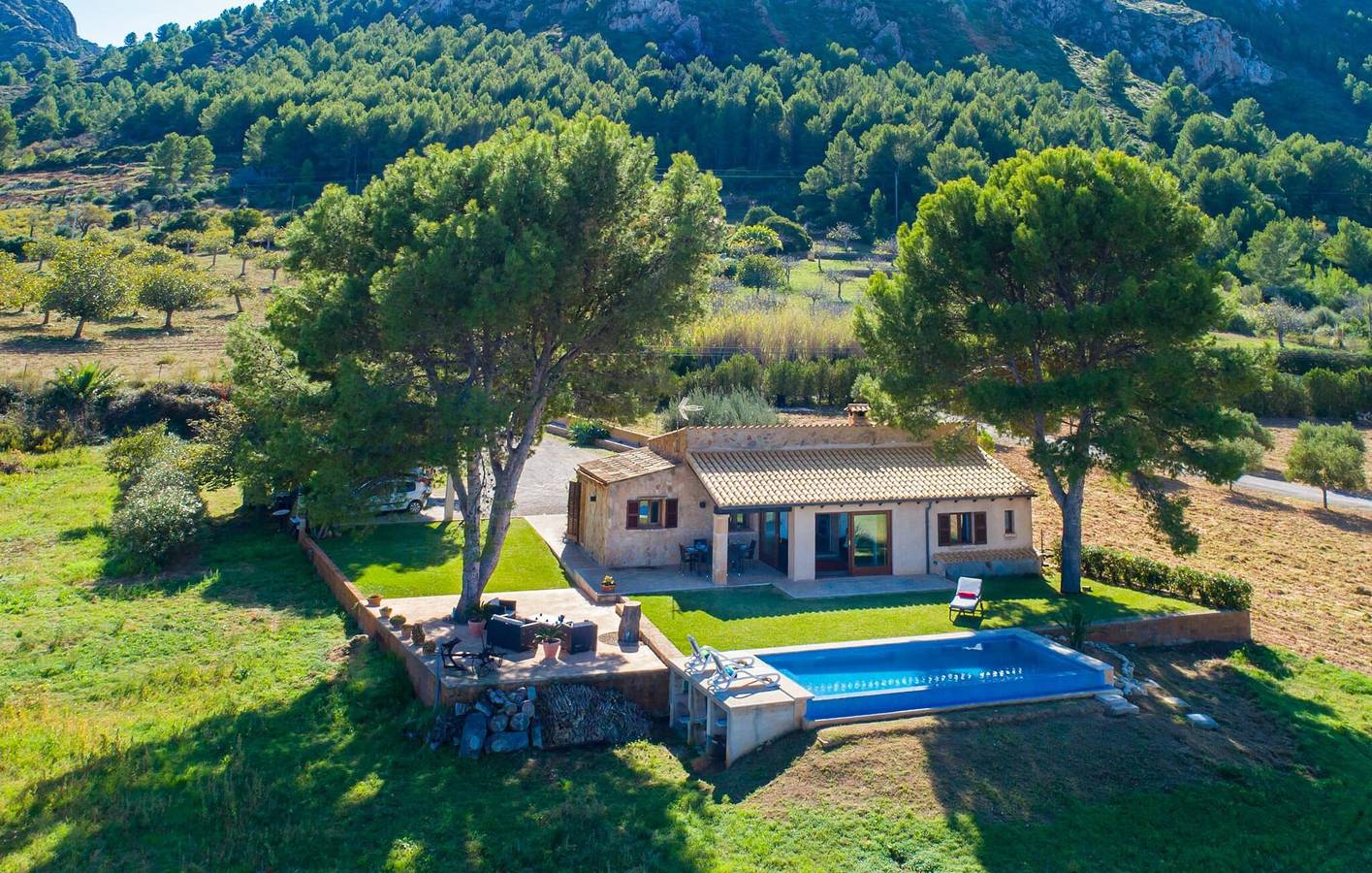 Apartamento con vistas al mar, piscina, barbacoa y aire acondicionado - Cerca de la playa in Colònia de Sant Pere, Artà