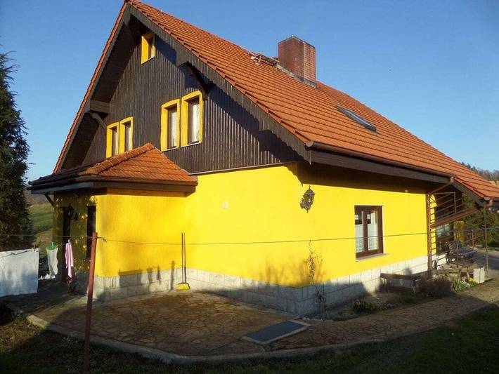 Ferienhaus für 4 Personen, mit Terrasse und Garten sowie Pool in Reinhardtsdorf-Schöna