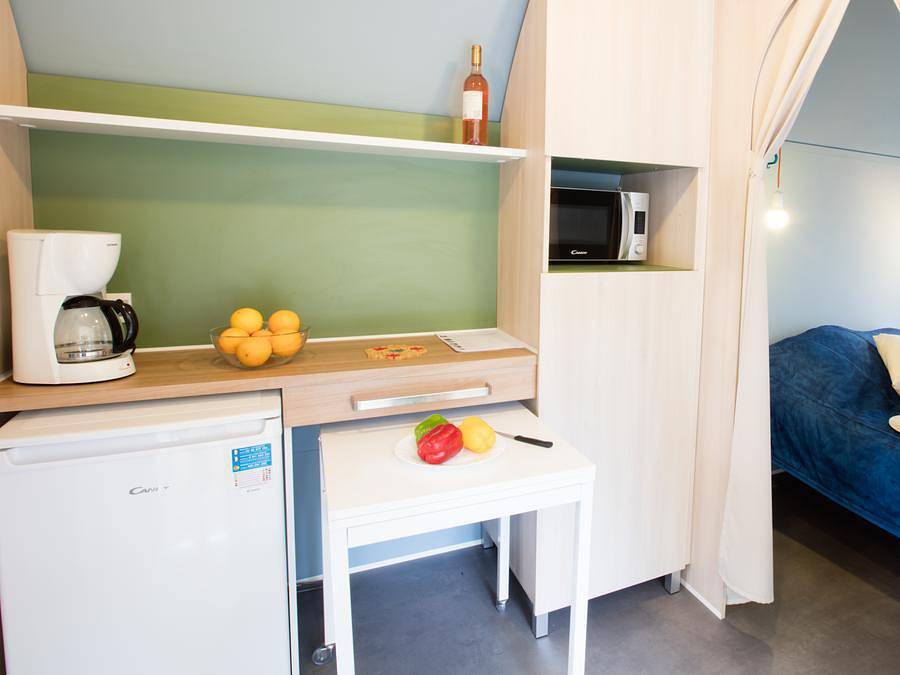 Camping L'Isle Verte - Bungalow de lona 4 personas - Coco Dulce in Montsoreau, Valle del Loira