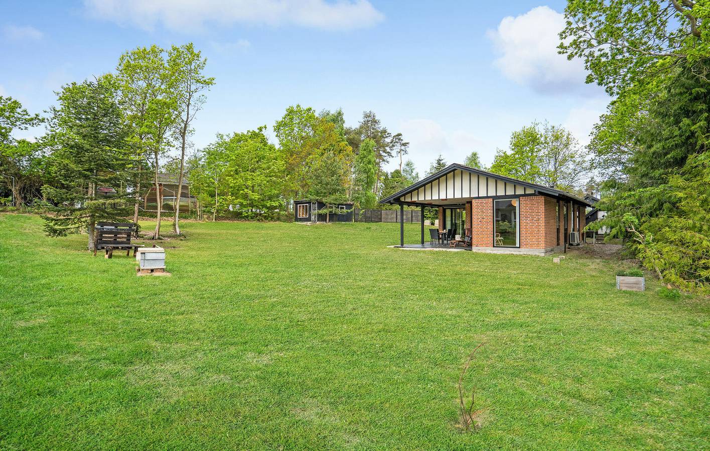 Feriehus for 5 personer med terrasse in Dejret, Knebel