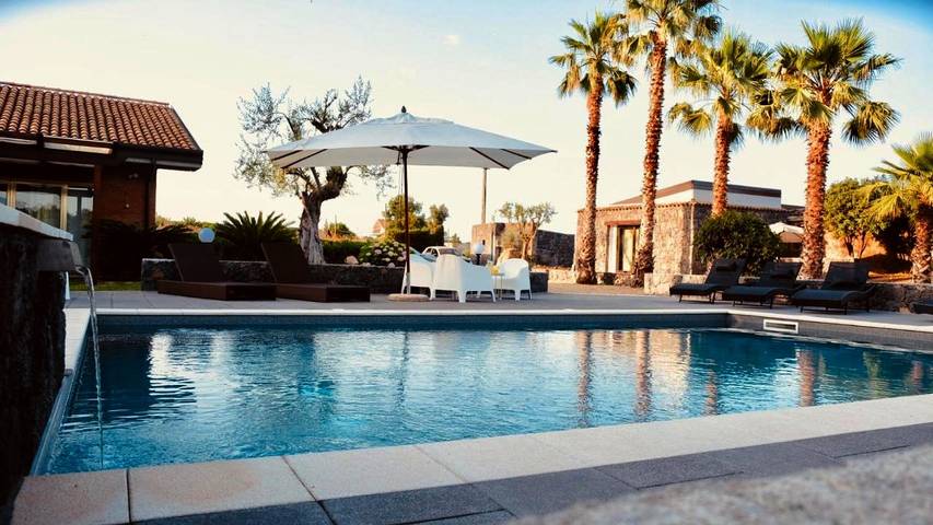 Appartement de vacances pour 5 personnes, avec bassin pour enfant et vue ainsi que piscine et jardin - 1