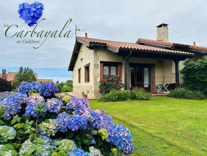 Casa rural para 5 personas, con Terraza además de Jardín y Vistas en Cudillero