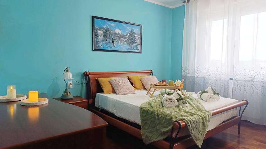 Ferienwohnung für 5 Personen, mit Balkon