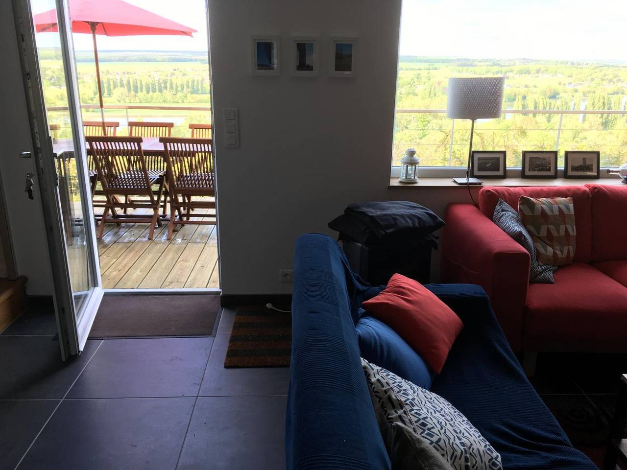 Gîtes de France® - Vue Seine - Gîte Panorama in La Bouille, Parc naturel régional des Boucles de la Seine Normande
