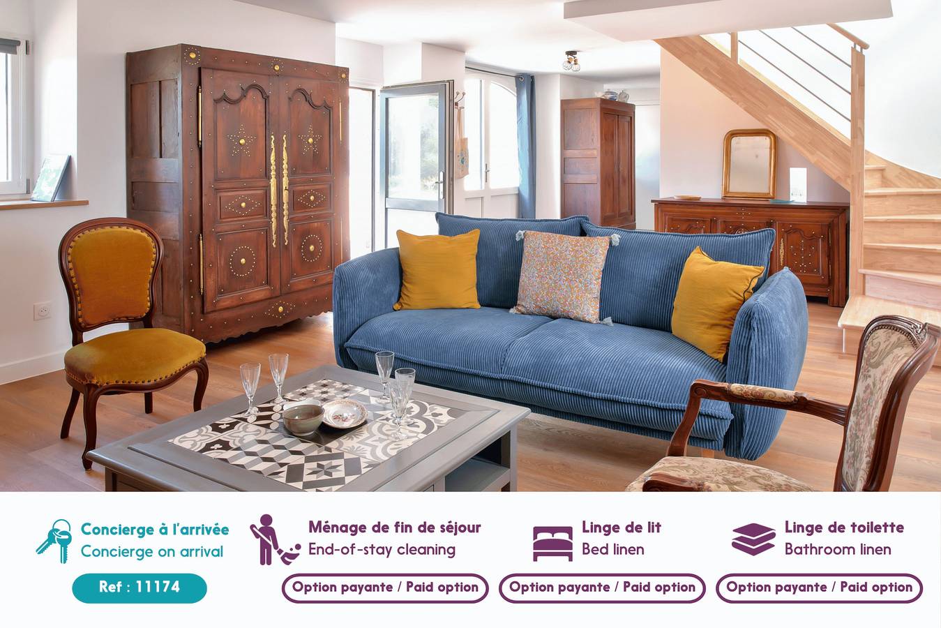 Belle maison pour 5 en pays Bigouden in Plovan, Région de Quimper