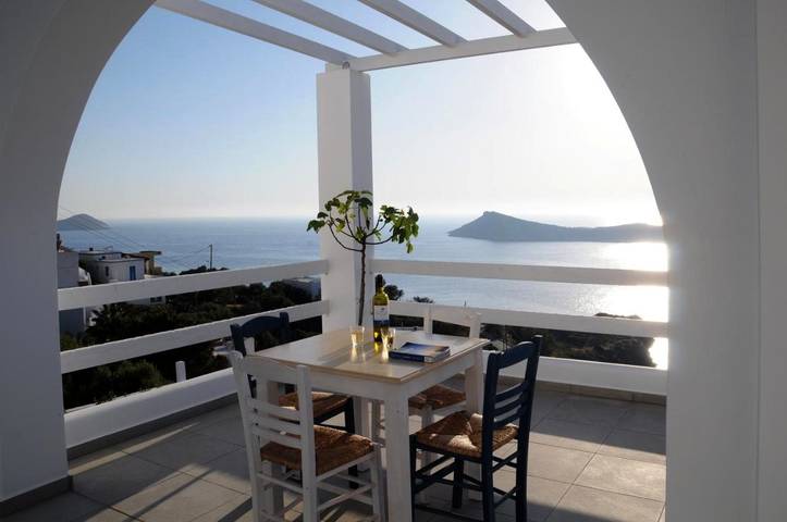 Maison d’hôte pour 2 personnes, avec jardin et vue dans Kalymnos