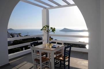 Maison d’hôte pour 3 personnes, avec jardin et vue dans Kalymnos