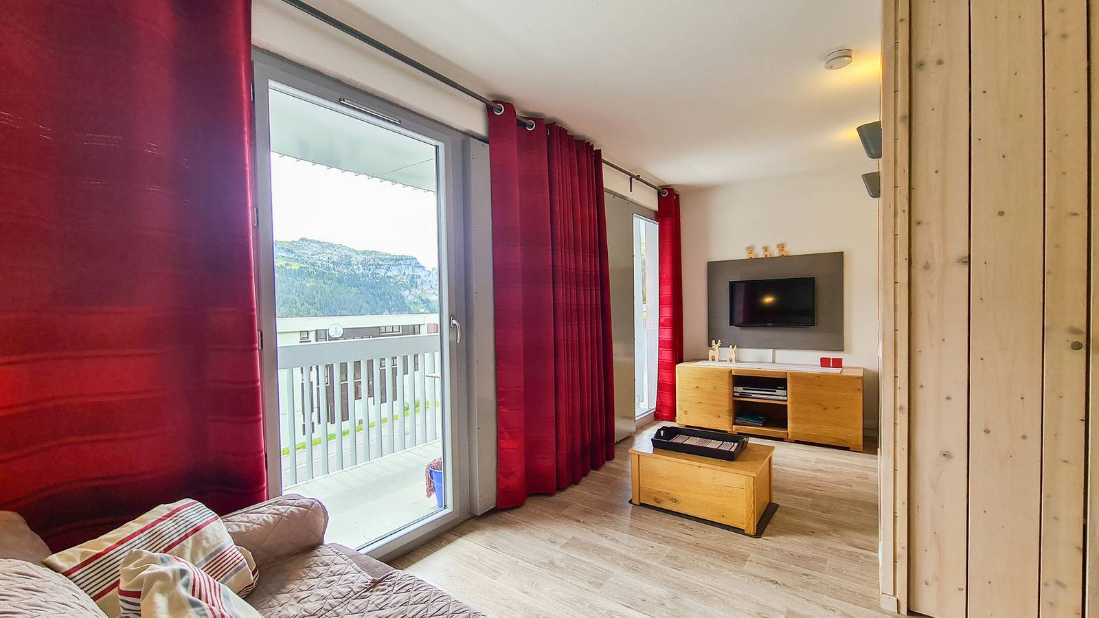 Studio entier, Studio neuf · Centre station · Balcon - Fl-Pet13 in Flaine, Arâches-la-Frasse