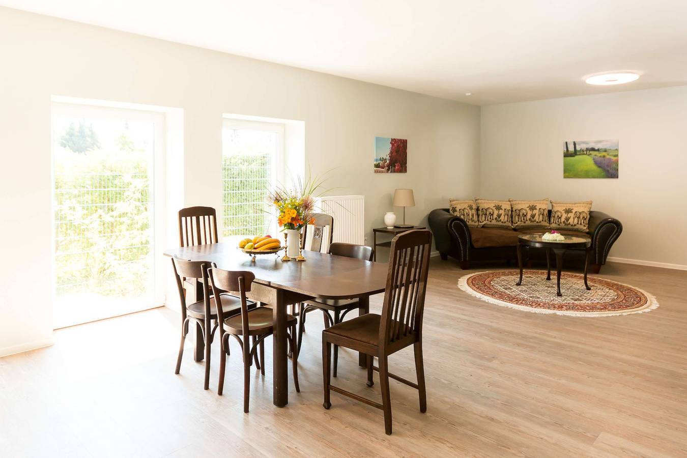 Ganze Wohnung, Ferienwohnung für 4 Personen mit Balkon/Terrasse in Gransee, Ruppiner Seenland