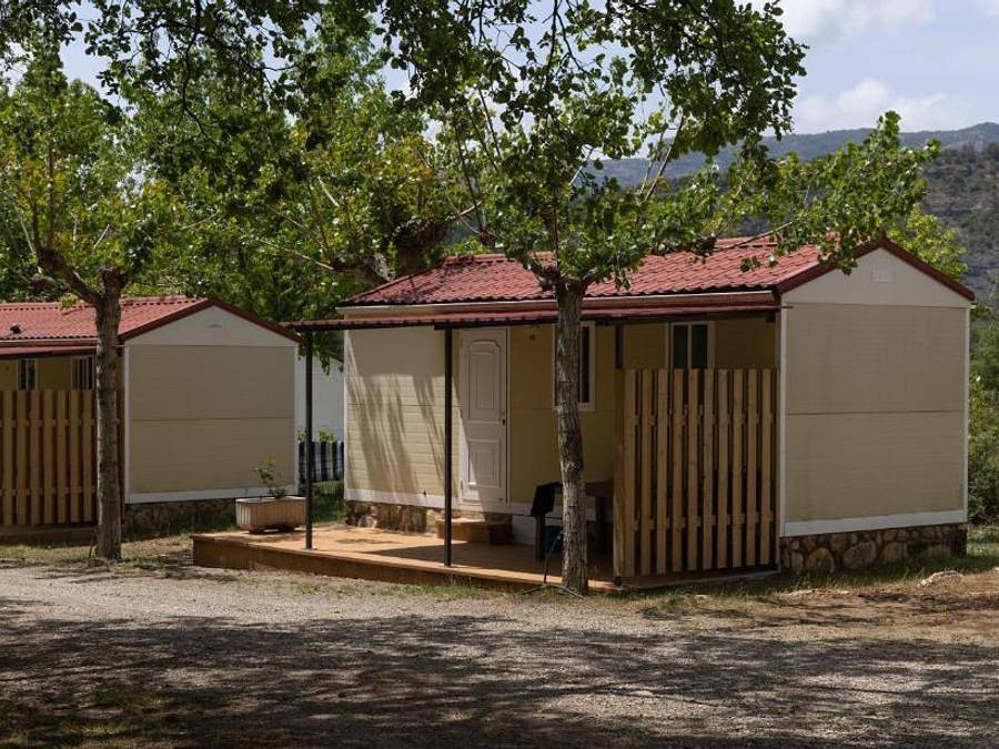 Camping Bungalowpark Isabena - Chalet 2 personen - Houten hut (zonder keuken of badkamer) 2/4 pers, foto 15