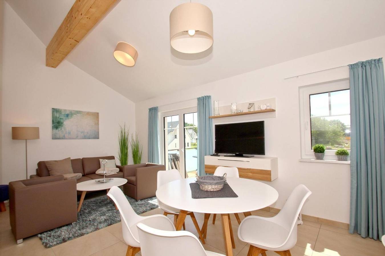 Ganze Wohnung, Strandnahe Fewo mit Balkon, Schwimmbad- und Saunanutzung - Rex Rugia in Lobbe, Mönchgut