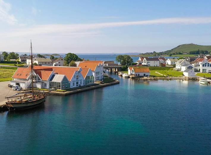 Hotel für 2 Personen, mit Terrasse und Garten sowie Sauna in Rennesøy