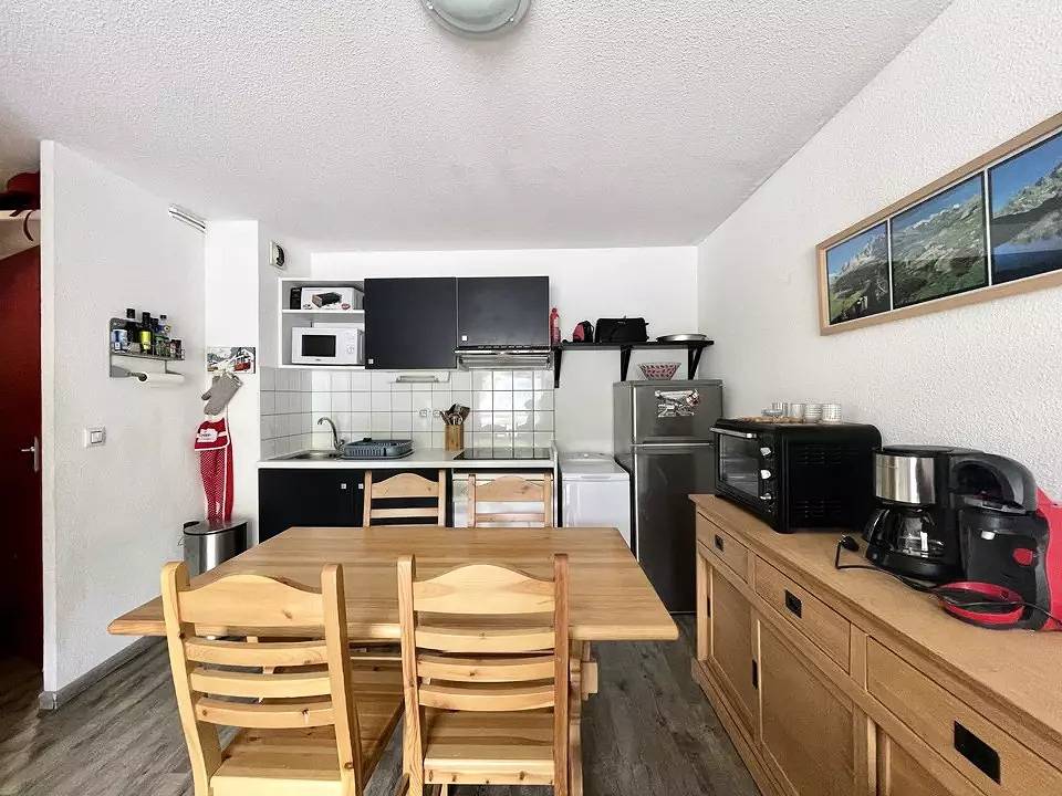 Ganze Wohnung, Sunv217 - Ferienwohnung 6 Personen mit Terrasse in Puy-Saint-Vincent, Nationalpark Écrins