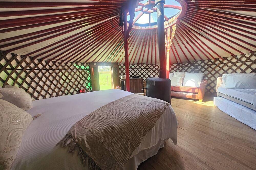 Chester Yurts Retreats in Hoole Village, Cheshire West and Chester