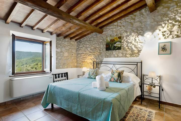 Appartamento intero, Appartamento 'Casa Vacanze Etrusco - Quercia' con Aria Condizionata in San Gimignano, Siena e dintorni