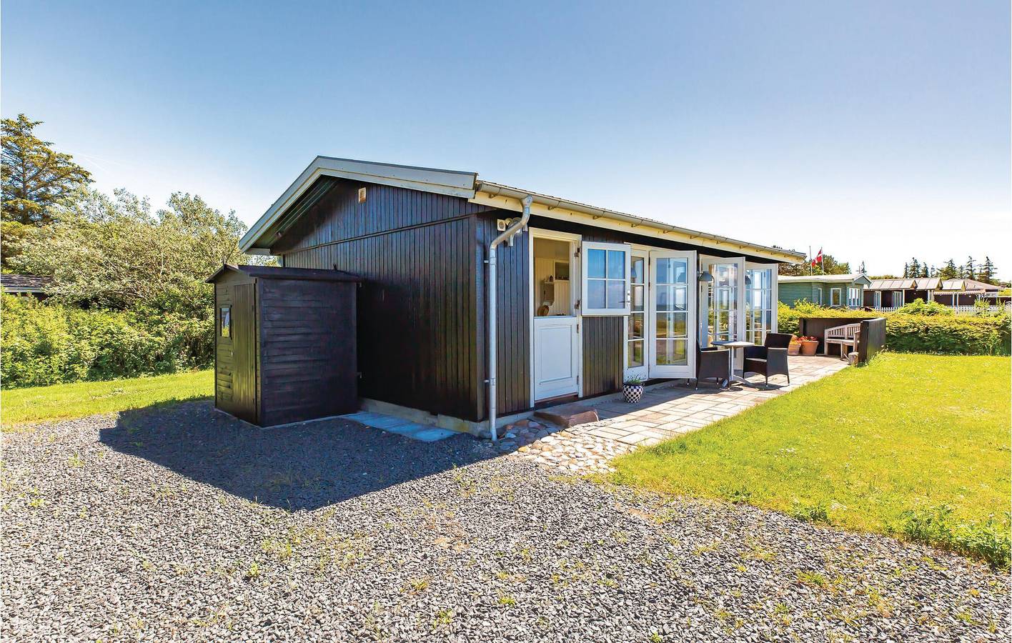 Ferienhaus für 3 Personen mit Terrasse in Kongsmark Strand, Slagelse