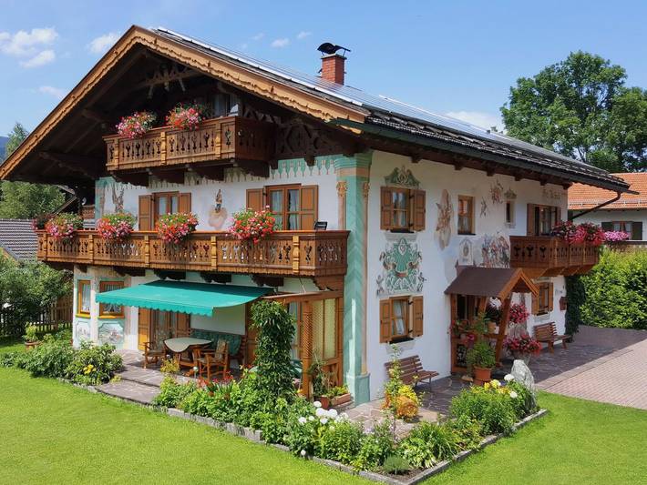 Ferienwohnung für 2 Personen, mit Garten und Balkon, kinderfreundlich in Bayern - 3