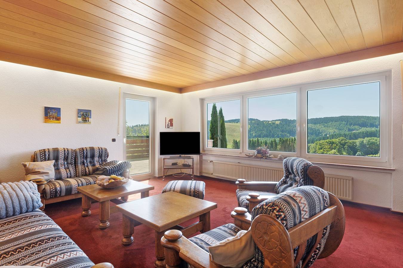 Appartement entier, Appartement 'Ferienhaus Brandhorst' avec terrasse privée et jardin privé in Usseln, Willingen