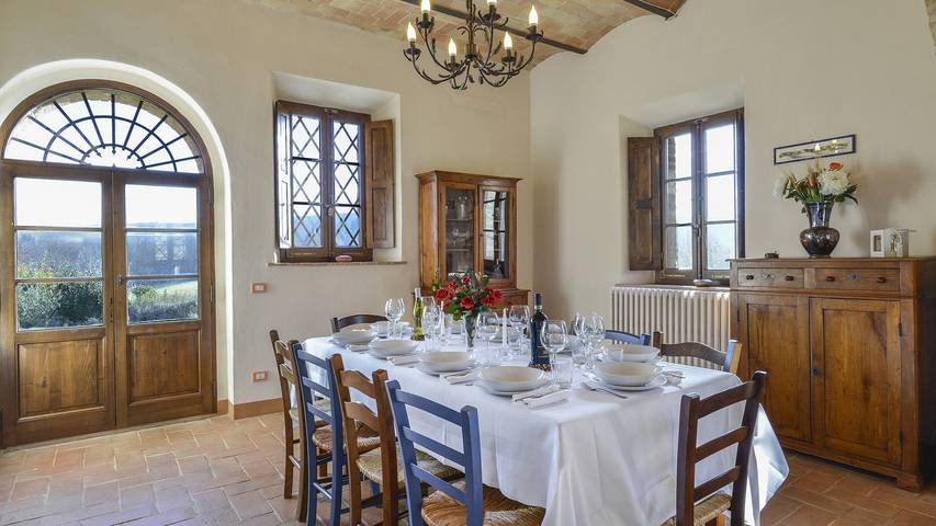 Villa pour 10 personnes, avec jardin dans Val d'Orcia - 4