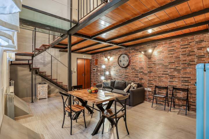 Loft per 6 persone a Roma