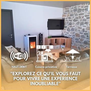 Gîte pour 5 personnes, avec vue et jardin à Cerfontaine