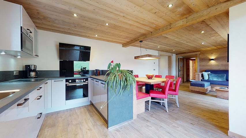 Chalet pour 6 personnes, avec sauna ainsi que balcon et vue à Le Grand-Bornand - 3