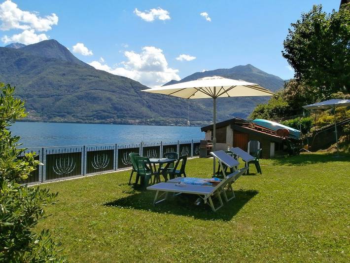 Ferienwohnung für 2 Personen, mit Garten und Seeblick sowie Ausblick in Italien - 3